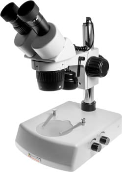 Microscope Stereo Dissection 20x - 40x with LED Illumination