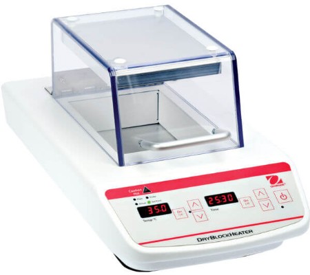 Ohaus HB2DGHL Dry Block Heater with Heated Lid - 2 Block, Digital jpg