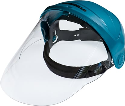 Photo of a Prosafe Armadillo full face safety visor.