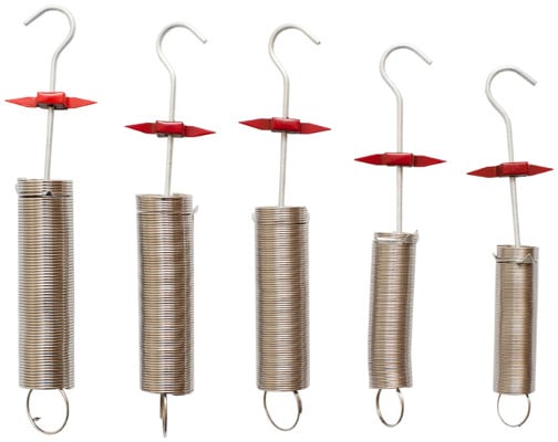 Spring Set of 5 Hooke\'s Law