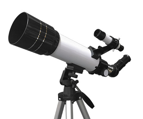 Close up image of 400mm telescope