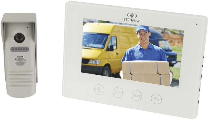 Video Doorphone Wired 7 inch LCD
