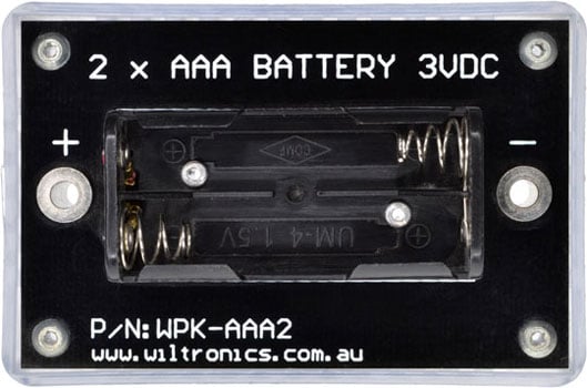 WPK Circuit Brick 2 x AAA Batteries 3VDC