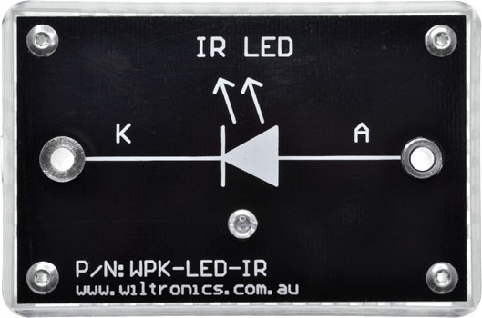 IR LED. P/N: WPK-LED-IR. www.wiltronics.com.au