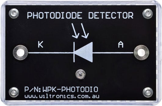 Photodiode Detector. P/N: WPK-PHOTODIO. www.wiltronics.com.au