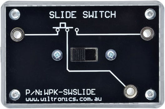 Slide Switch. P/N: WPK-SWSLIDE. www.wiltronics.com.au