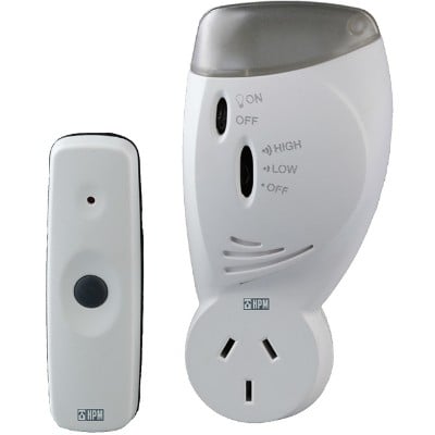 HPM D641/PIFL Wireless Door Chime with Flashing Light jpg