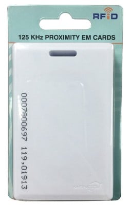 125KHz RFID Thick Proximity EM Cards jpg