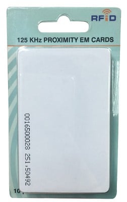 125KHz RFID Thin Proximity EM Cards jpg