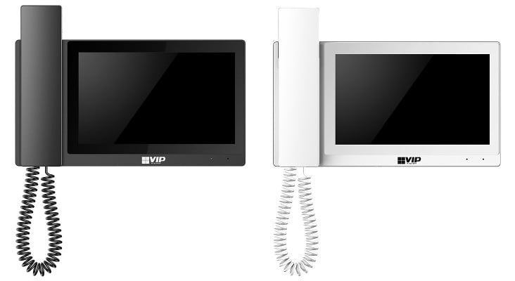 VIP Vision Residential IP Intercom Monitor with Handset jpg