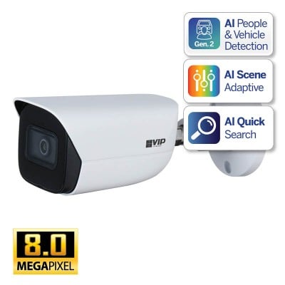 Professional AI Series 8.0MP Fixed Bullet Camera jpg