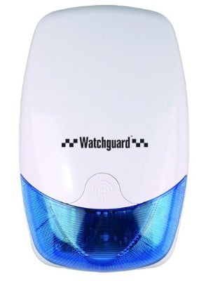 Watchguard Wired Siren & Strobe with Backup Battery jpg