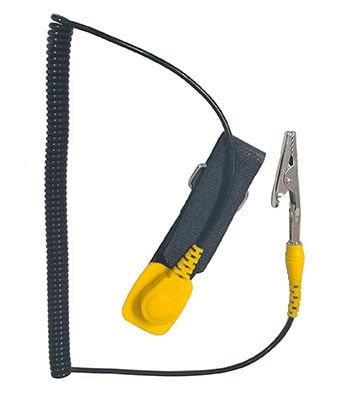 Anti Static Wrist Strap with Banana Plug/Alligator Clip