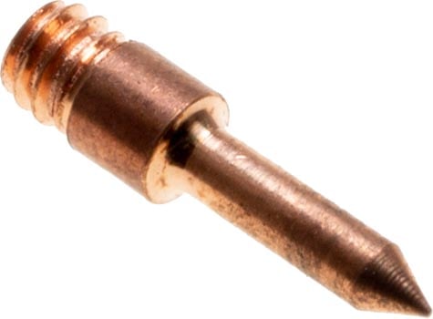 Photo of a MiniScope #21 3.2mm conical copper tip.