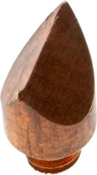 Photo of a MiniScope #1A/21 6.4mm double flat copper tip.