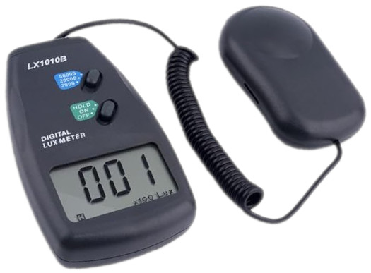 Digital Light Meter 0-50, 000 Lux 3 Range