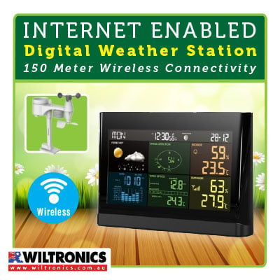Digital Weather Station - Internet Enabled, Wireless