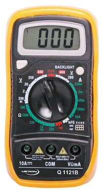Economy Digital Multimeter with Data Hold and Continuity Buzzer