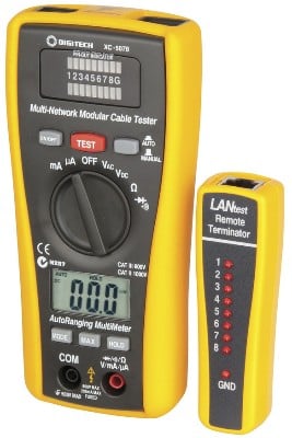 2-in-1 LAN (Network Cable) Tester and Digital Multimeter jpg