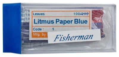 Litmus Paper Blue