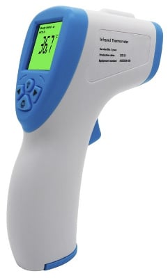 Non Contact Thermometer, Infrared with Fever Alarm