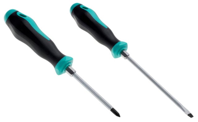 Phillips and Flathead Ergonomic Screwdrivers