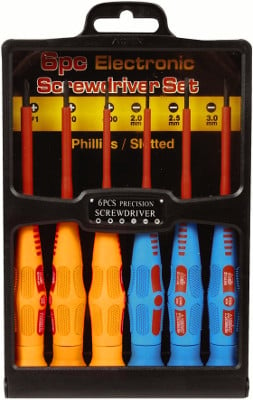 Precision Insulated Screwdriver Set 6-Piece