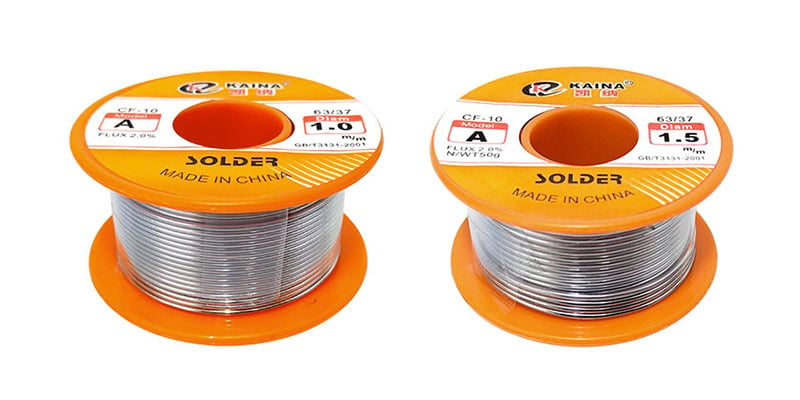 50g Rolls of Solder group