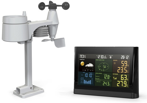 Digital Weather Station with Colour Monitor