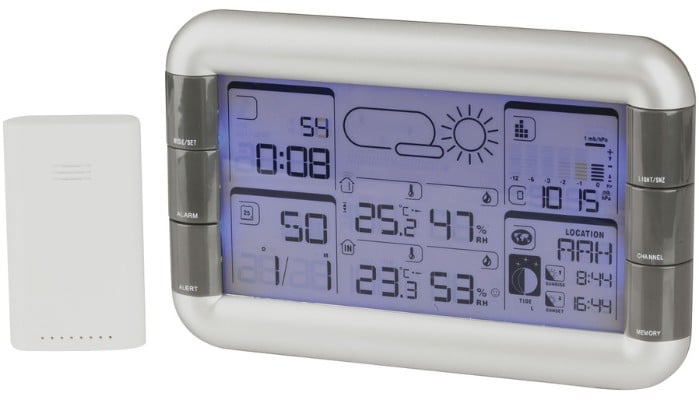 Wireless Weather Station with Outdoor Sensor jpg