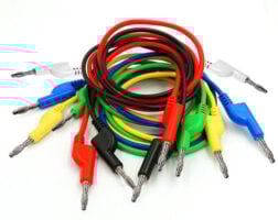 Banana Plug Test Lead – 4mm, Stackable