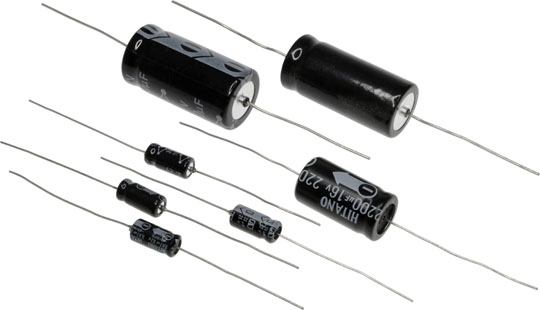 Electrolytic Capacitors (RT) Axial (Double Ended)
