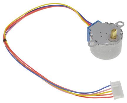 Geared Stepper Motor 4 Phase 5 Wire