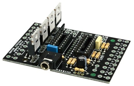 PICAXE 18M2 HIGH POWER PROJECT BOARD