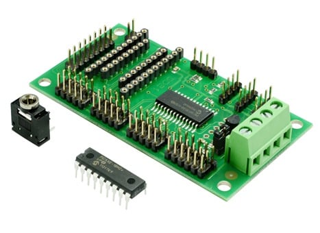 PICAXE-18X 21 CHANNEL SERVO CONTROLLER