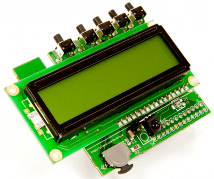 Raspberry Pi RGB Positive 16x2 LCD Kit