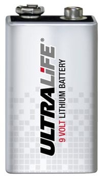 Ultralife Lithium 9V Battery U9VL