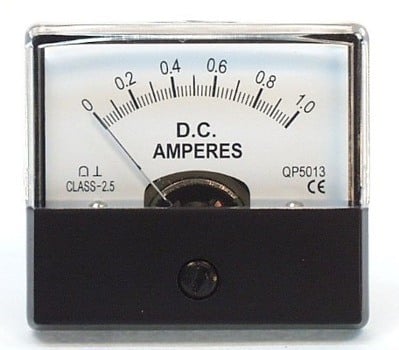 0-1A DC MU45 AMP METER