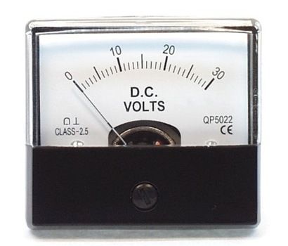 0-30VDC MU45 Volt Meter