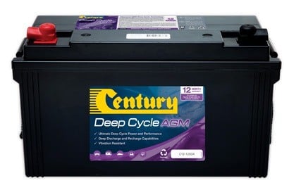 12V 125AH CENTURY AGM BATTERY (C12-125DA)