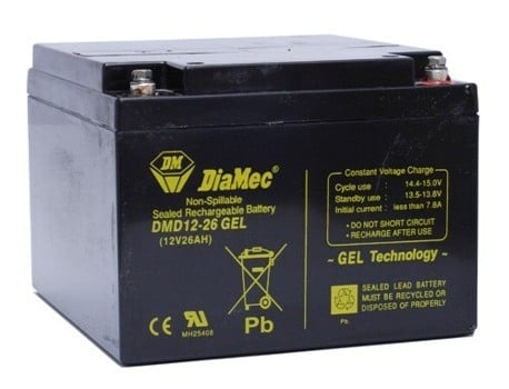 12V 26AH DEEP CYCLE SLA BATTERY