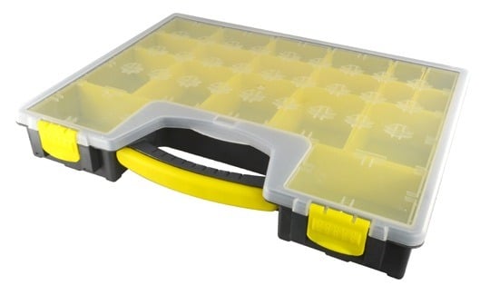 19 Compartment Storage Case