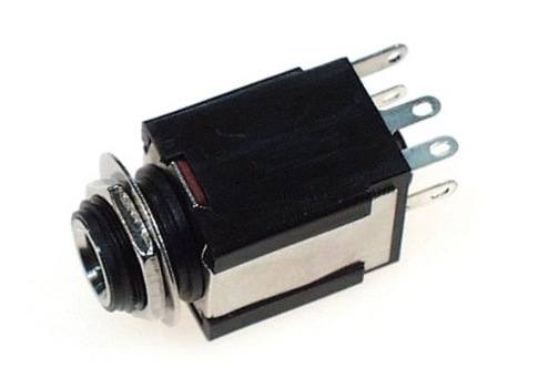 6.5mm STEREO SOCKET WITH DPDT SWITCH