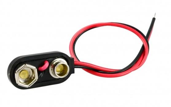 9V HIGH QUALITY BATTERY SNAP 150MM LEADS