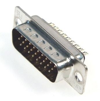 DB1526P 26PIN 'D' PLUG HI-DENSITY SOLDER TAIL