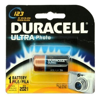 DL123AB Duracell 3V Lithium