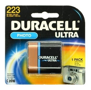 DL223AB Duracell 6V Lithium