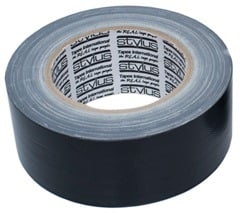 GAFFER TAPE BLACK 25MTR ROLL