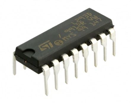 L293D MOTOR DRIVER I.C.