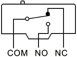 SW1300 - SW1700 Micro Switches Contact Diagram